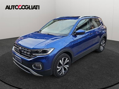 Volkswagen T-Cross 1.0 TSI 110 CV DSG Advanced del 2021 usata a Merate