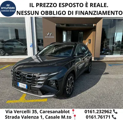 Hyundai Tucson 1.6 phev Exellence 2wd auto nuova a Caresanablot