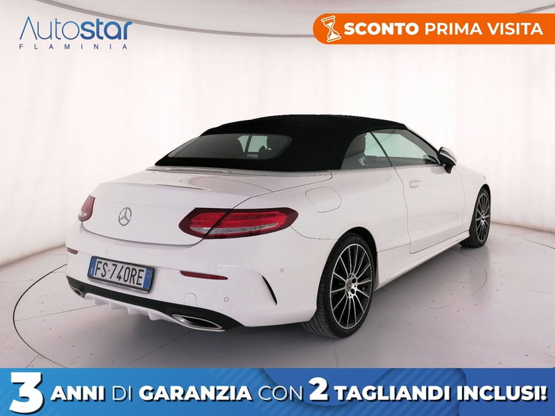 Mercedes-Benz Classe C Cabrio usata a Roma (2)