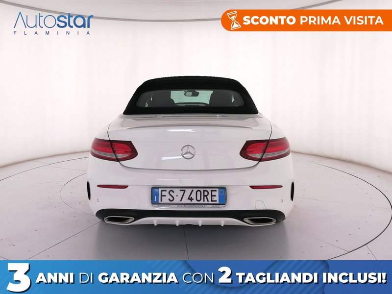 Mercedes-Benz Classe C Cabrio usata a Roma (4)