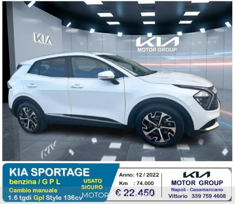 Kia Sportage usata a Napoli