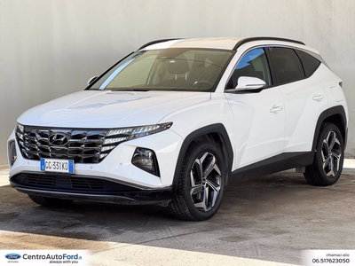 Hyundai Tucson 1.6 hev Exellence Lounge Pack 2wd auto del 2021 usata a Albano Laziale