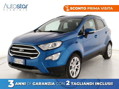 Ford EcoSport 1.0 EcoBoost 125 CV Titanium del 2021 usata a Roma