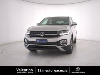 Volkswagen T-Cross 1.0 TSI 110 CV DSG Advanced del 2023 usata a Roma