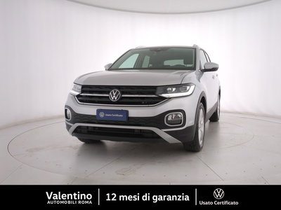 Volkswagen T-Cross 1.0 TSI 110 CV DSG Advanced del 2023 usata a Roma