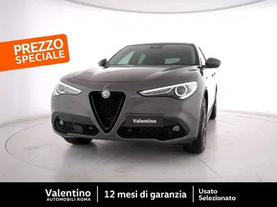 Alfa Romeo Stelvio Stelvio 2.2 Turbodiesel 190 CV AT8 Q4 Sprint del 2021 usata a Roma
