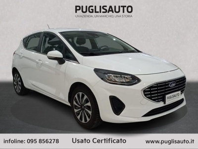 Ford Fiesta 1.0 Ecoboost Hybrid 125 CV 5 porte Titanium del 2023 usata a Belpasso