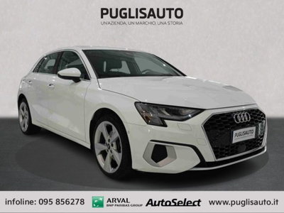 Audi A3 Sportback 30 TDI Business Advanced del 2021 usata a Belpasso