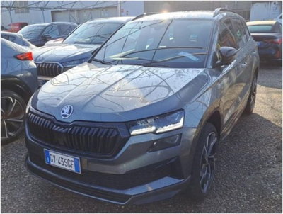 Skoda Karoq 2.0 TDI SCR 4x4 DSG SportLine del 2025 usata a Belpasso