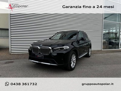 BMW X3 xdrive20d mhev 48V auto del 2022 usata a Conegliano