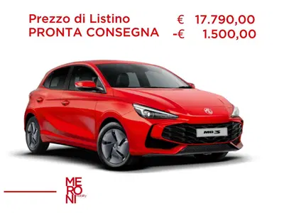 Mg MG3 1.5 Standard nuova a Seregno