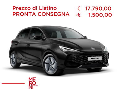 Mg MG3 1.5 Standard nuova a Seregno