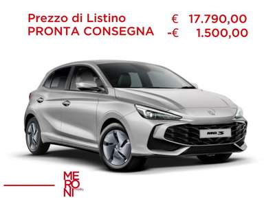 Mg MG3 1.5 Standard nuova a Seregno