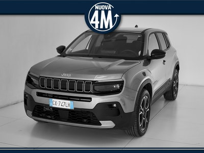 Jeep Avenger 1.2 turbo Summit fwd 100cv del 2025 usata a Prato