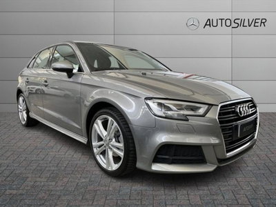Audi A3 Sportback 30 g-tron S tronic Sport del 2019 usata a Verona
