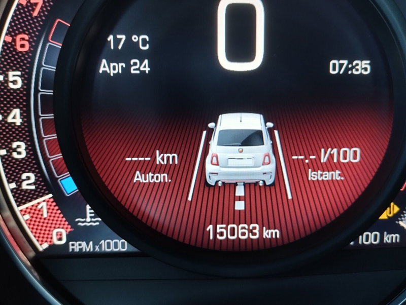 Abarth 595 usata a Asti (11)