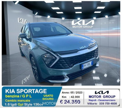 Kia Sportage 1.6 tgdi Style Gpl 2wd del 2023 usata a Casamarciano