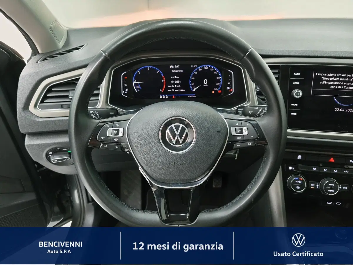 Volkswagen T-Roc usata a Catanzaro (19)