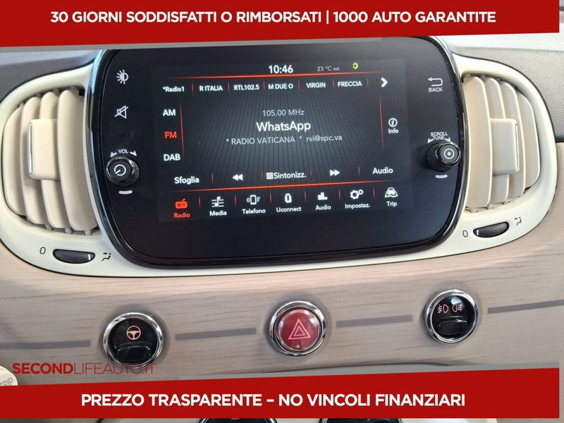 Fiat 500C Cabrio usata a Roma (20)