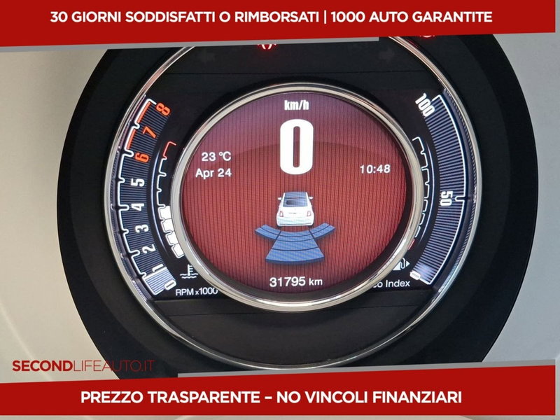 Fiat 500C Cabrio usata a Roma (7)