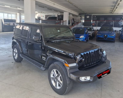 Jeep Wrangler Unlimited 2.0 Turbo Sport del 2021 usata a Orvieto