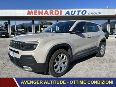 Jeep Avenger 1.2 turbo Altitude fwd 100cv del 2024 usata a Bernezzo