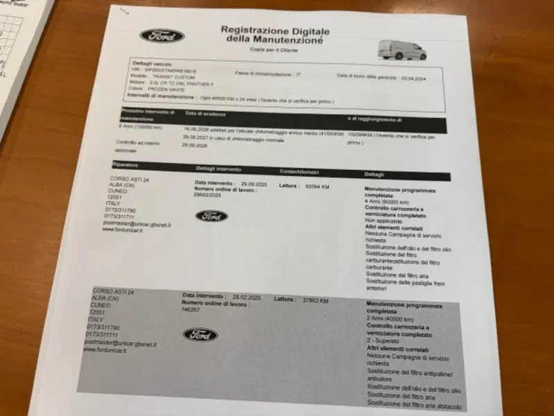 Ford Transit Custom Furgone usata a Cuneo (18)