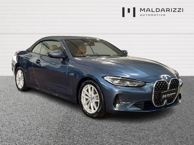 BMW Serie 4 Cabrio 420d  mhev 48V auto del 2023 usata a Taranto