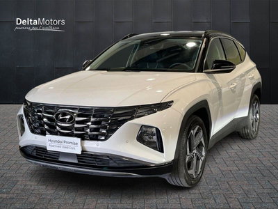 Hyundai Tucson 1.6 hev NLine 4wd auto del 2022 usata a Ancona