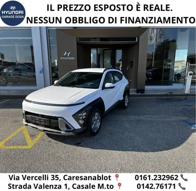 Hyundai Kona 1.0 T-GDI XTech nuova a Caresanablot