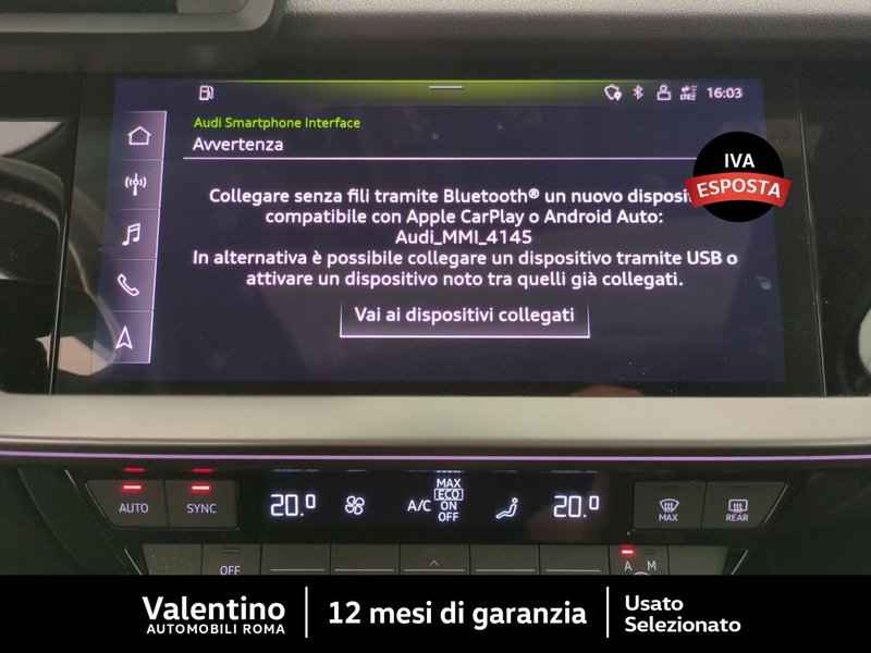 Audi A3 Sportback usata a Roma (18)