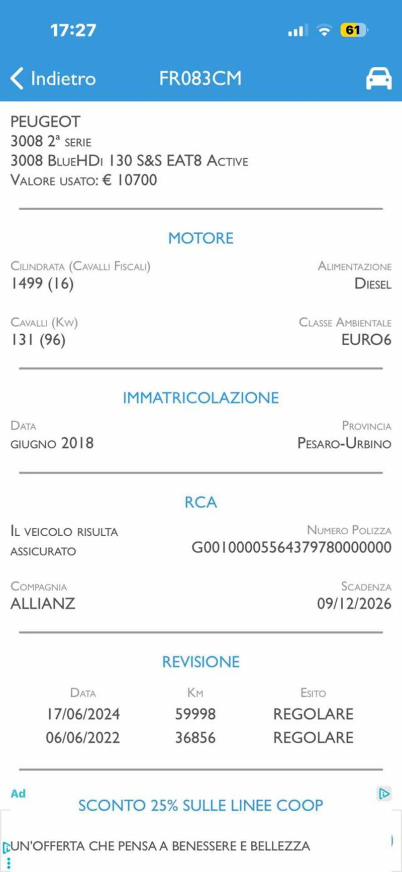 Peugeot 3008 usata a Pesaro-Urbino (7)