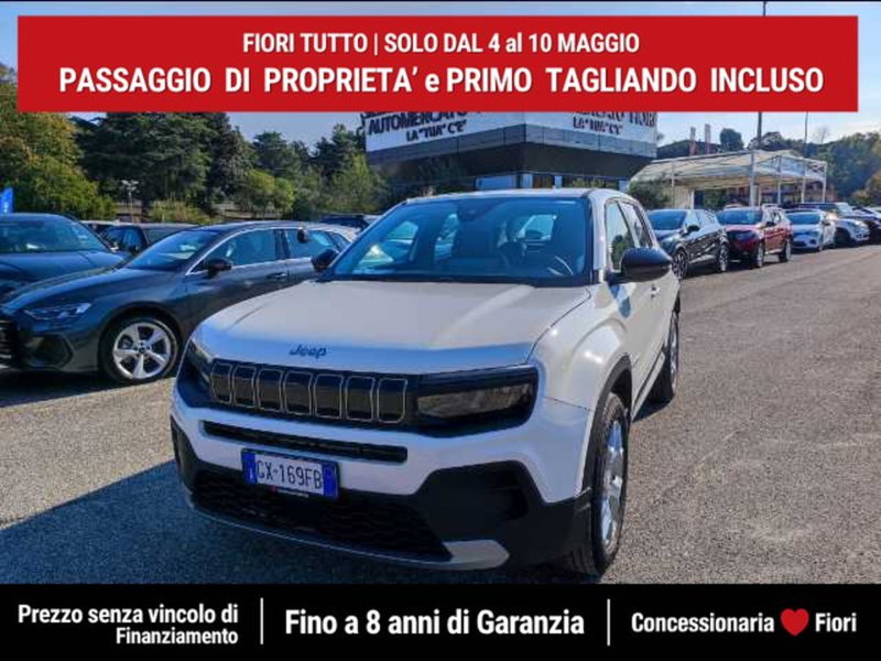 Jeep Avenger usata a Roma