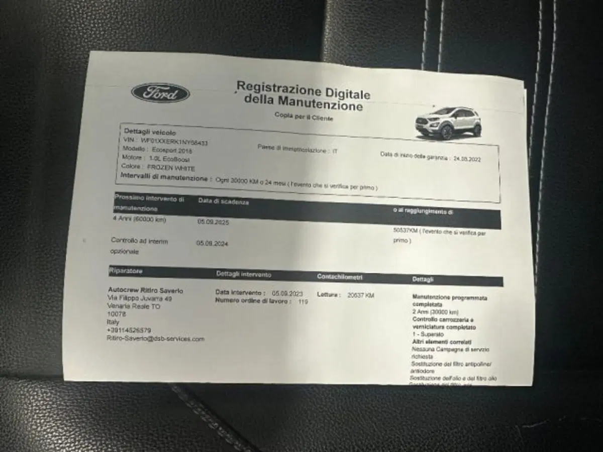 Ford EcoSport usata a Cuneo (17)