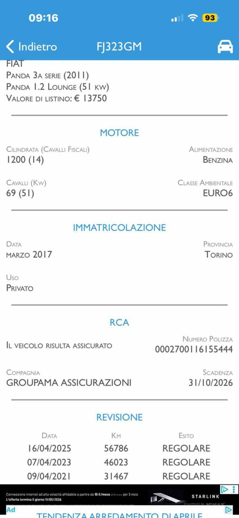 Fiat Panda usata a Pesaro-Urbino (2)