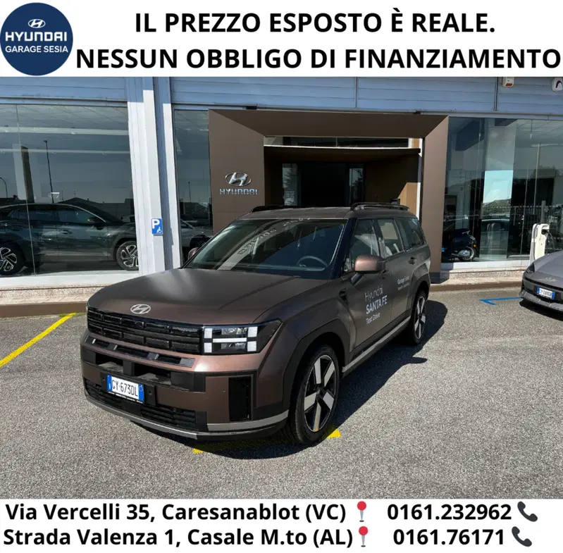 Hyundai Santa Fe nuova a Vercelli