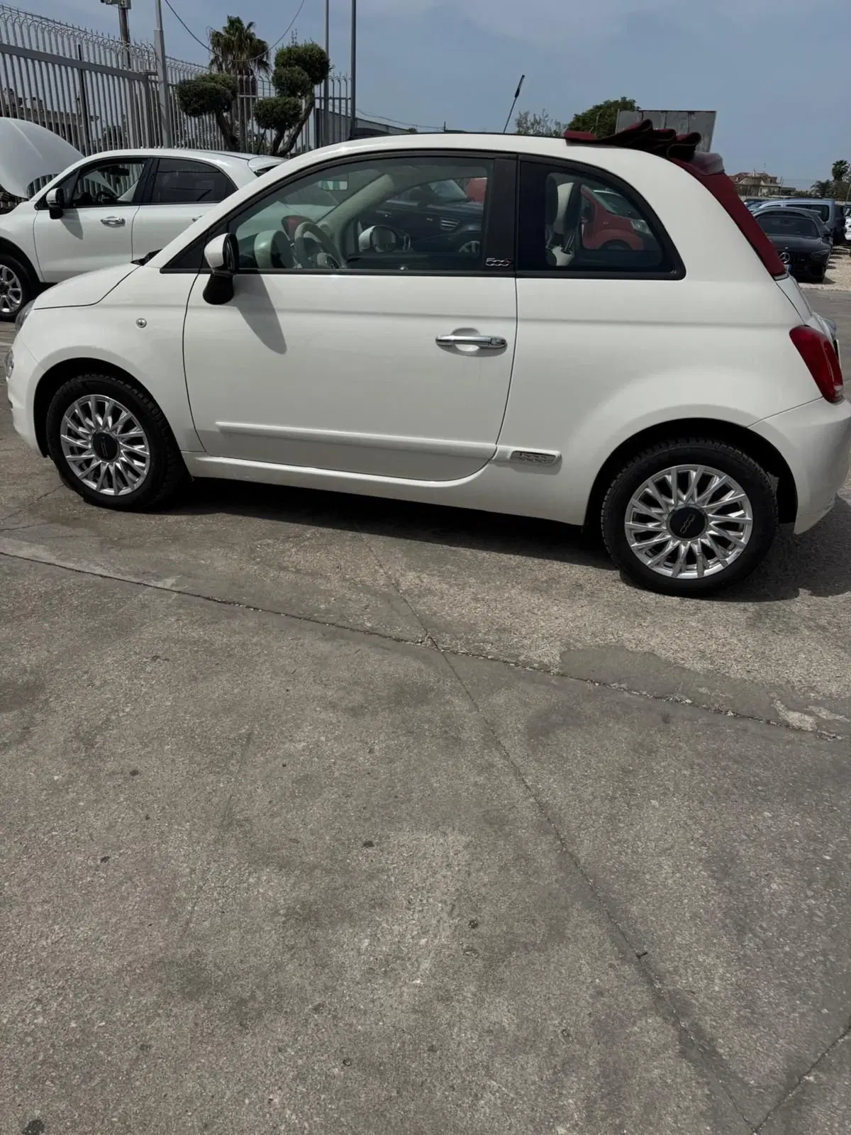 Fiat 500C Cabrio usata a Caserta (4)