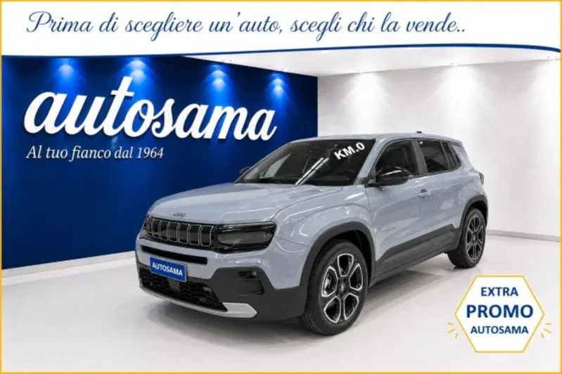 Jeep Avenger nuova a Milano
