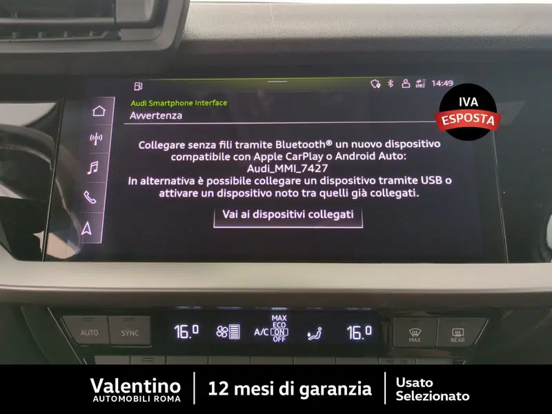 Audi A3 Sportback usata a Roma (20)