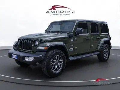Jeep Wrangler Unlimited 2.0 PHEV ATX 4xe Sahara del 2022 usata a Corciano