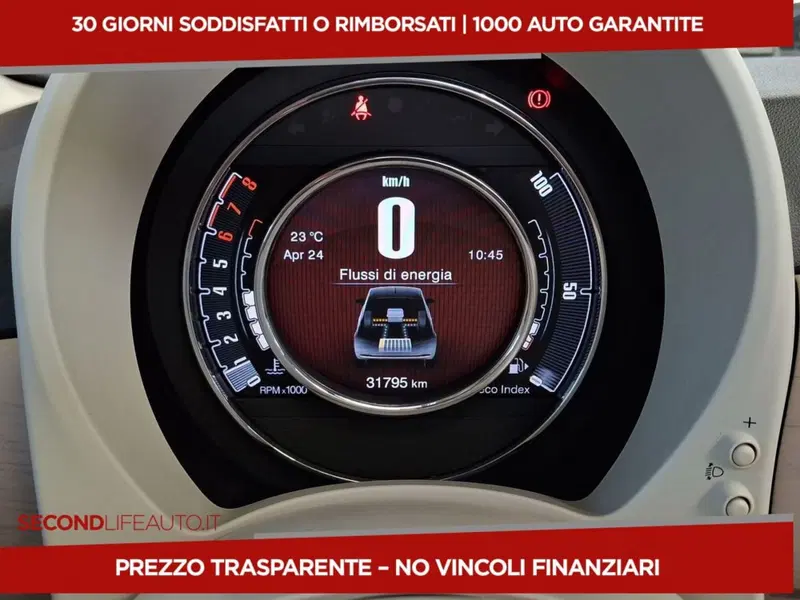 Fiat 500C Cabrio usata a Roma (19)
