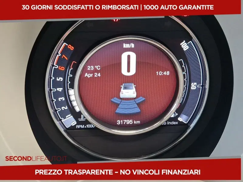 Fiat 500C Cabrio usata a Roma (7)