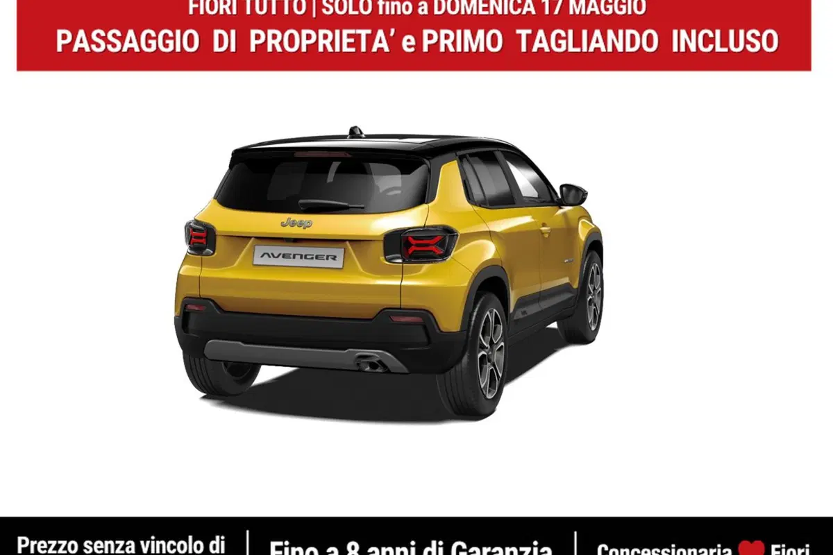 Jeep Avenger nuova a Latina (2)