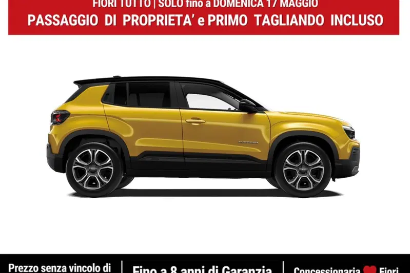 Jeep Avenger nuova a Latina (3)