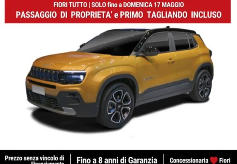 Jeep Avenger nuova a Latina (4)