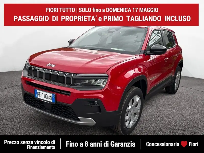 Jeep Avenger nuova a Roma