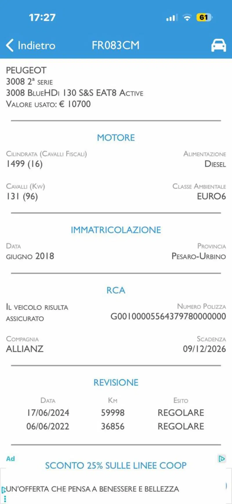 Peugeot 3008 usata a Pesaro-Urbino (7)