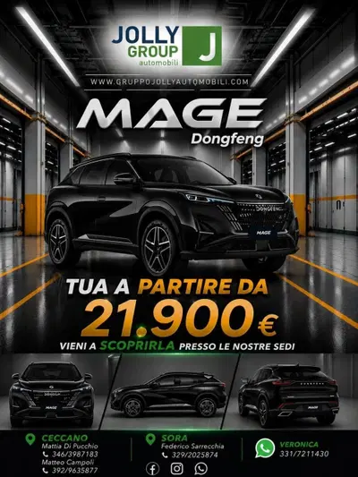 Dongfeng Mage  1.5 t E2 320T dct nuova a Sora