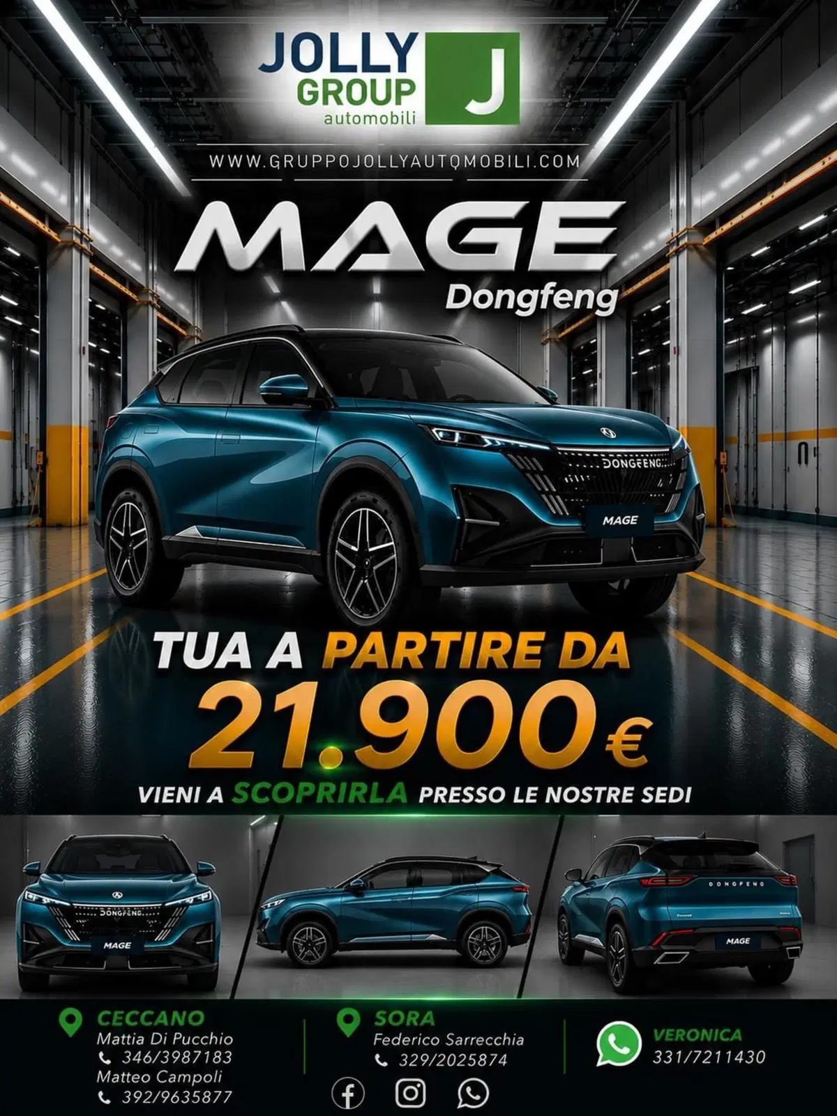 Dongfeng Mage  nuova a Frosinone