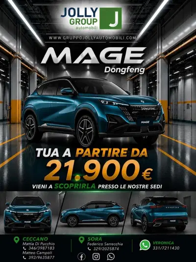 Dongfeng Mage  1.5 t E2 320T dct nuova a Sora